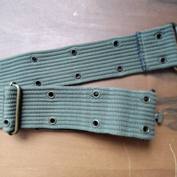 3-Belt Lot • Woven, Canvas, Grommet Styles • Adjustable Fit • Boho Utility Vibes - Picture 4 of 16